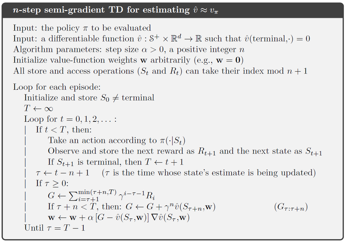 9_4_n_step_semi_gradient_TD